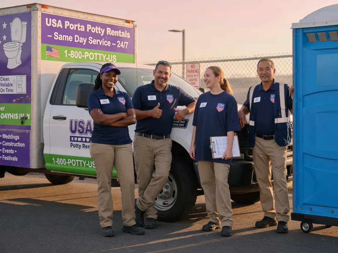 Porta Potty Rental company in Foristell, MO