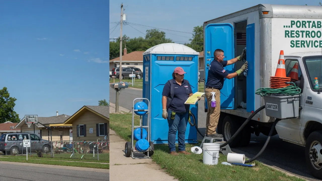 Portable Toilet Rental in Foristell, MO near me